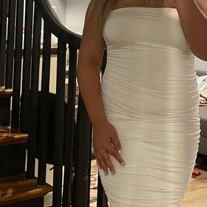 Windsor White Spaghetti Strap dress!